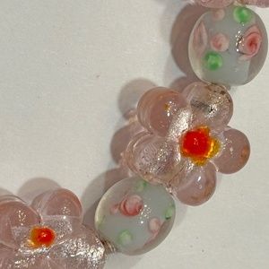 Smithsonian Cherry Blossom Glass Jewelry